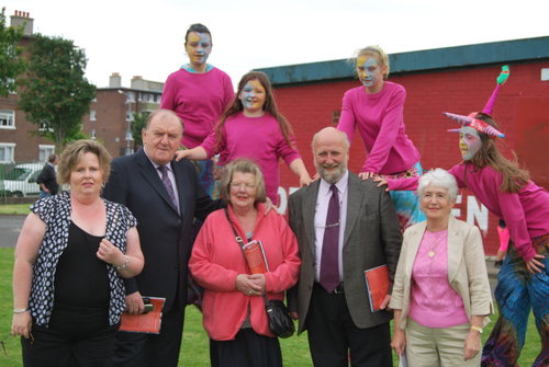 Veronica, George Hooke, Nellie, Fergus and Betty 